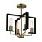 Designers Fountain 15in Chicago Pm 4-Light Old Satin Brass Ceiling Light Semi Flush Mount D233M-SF-OSB - alternate 1